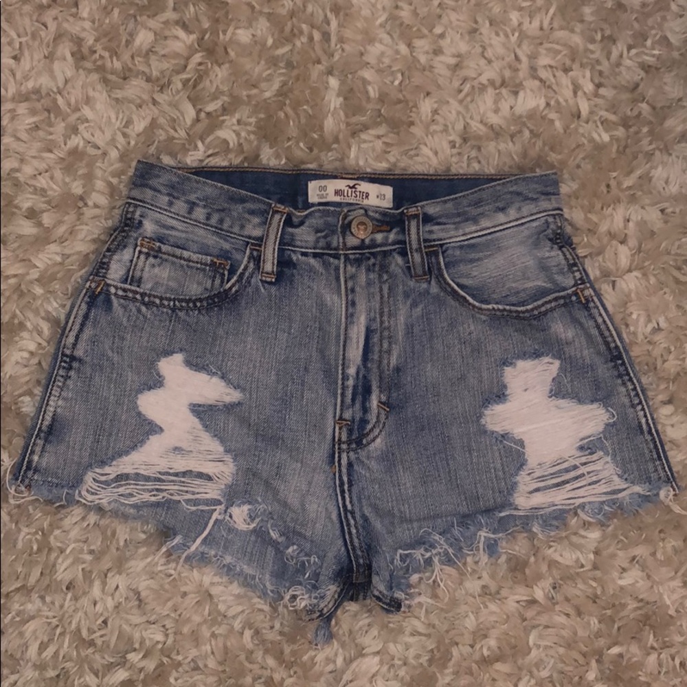 Denim Hollister shorts